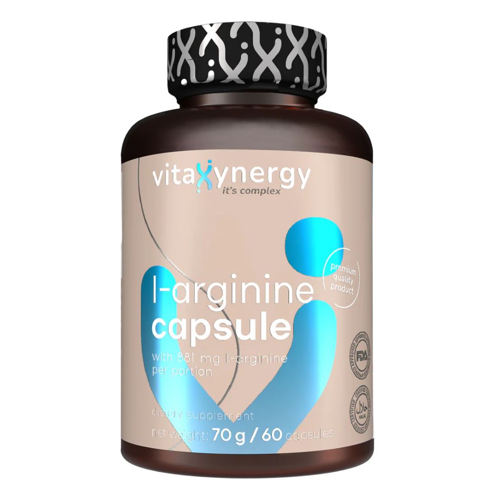 Vitaxynergy L-Arginina, 60 capsule