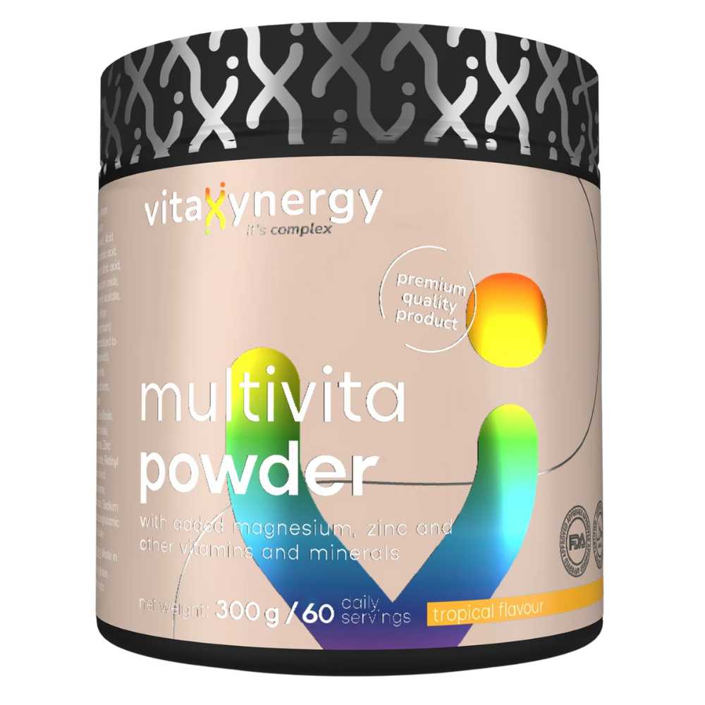 Vitaxynergy Multivita Pudra cu Aroma de Fructe Tropicale, 300g