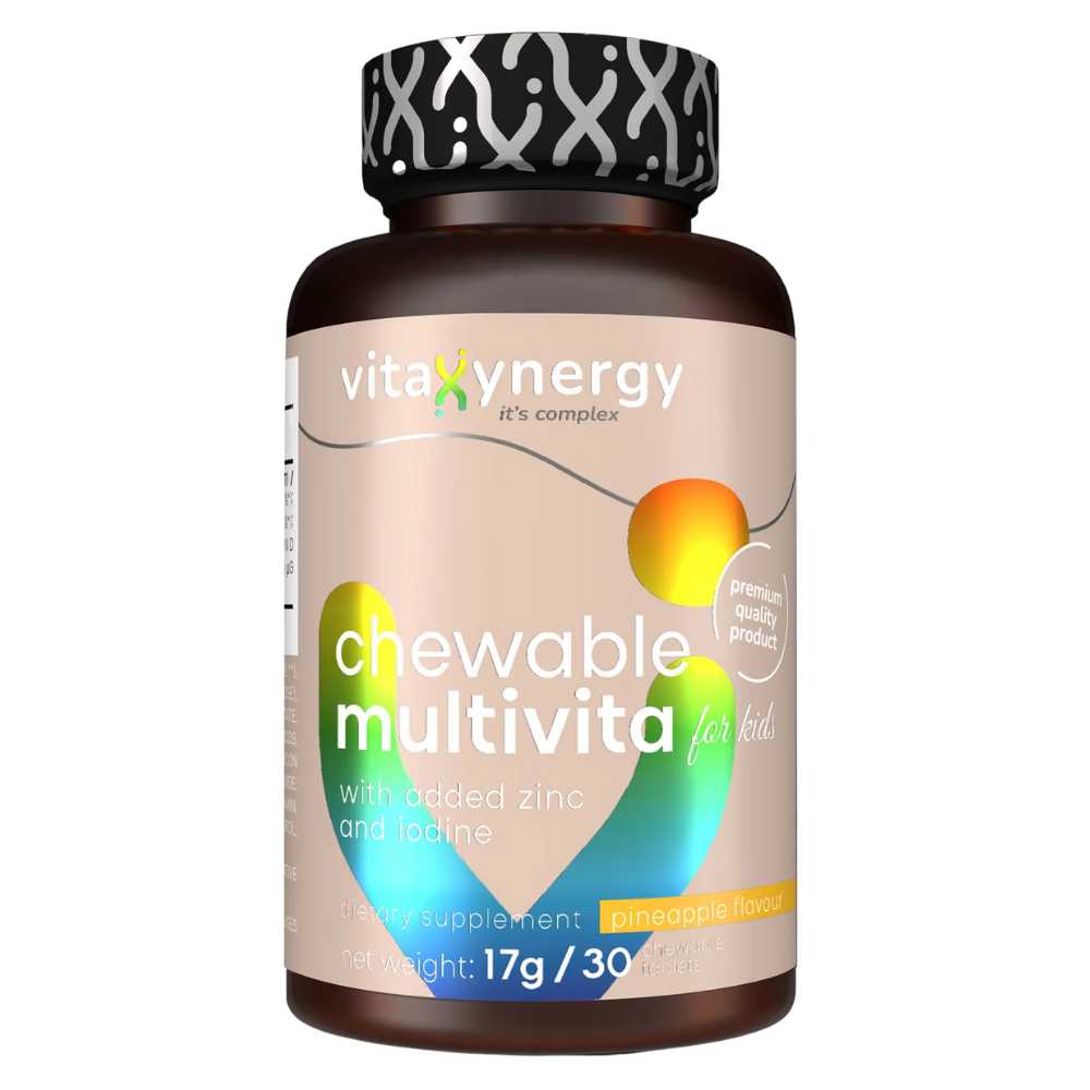 Vitaxynergy Multivita pentru Copii, 30 tablete masticabile
