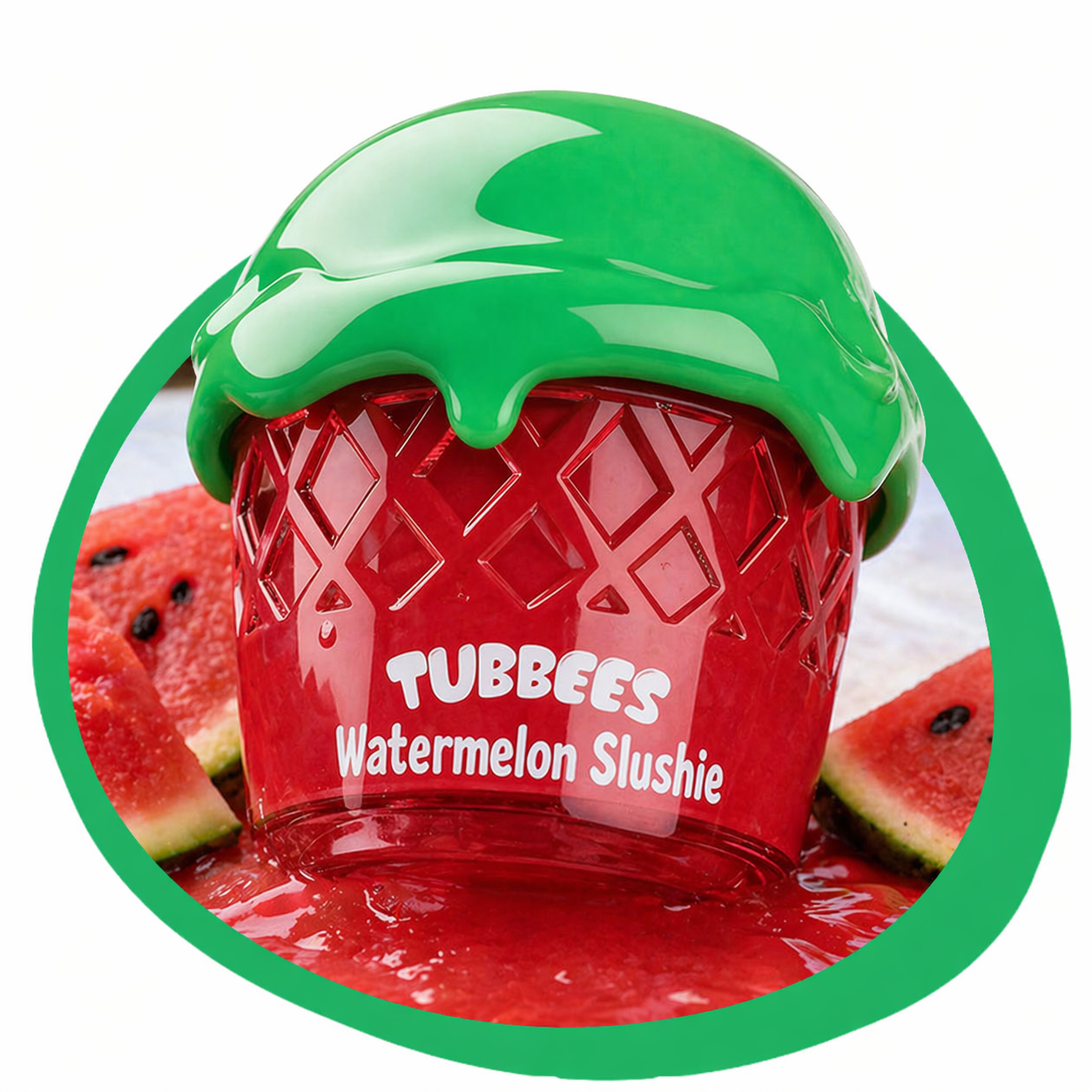 Balsam de Buze Tubbees Watermelon Slushie, Unisex, 10 grm
