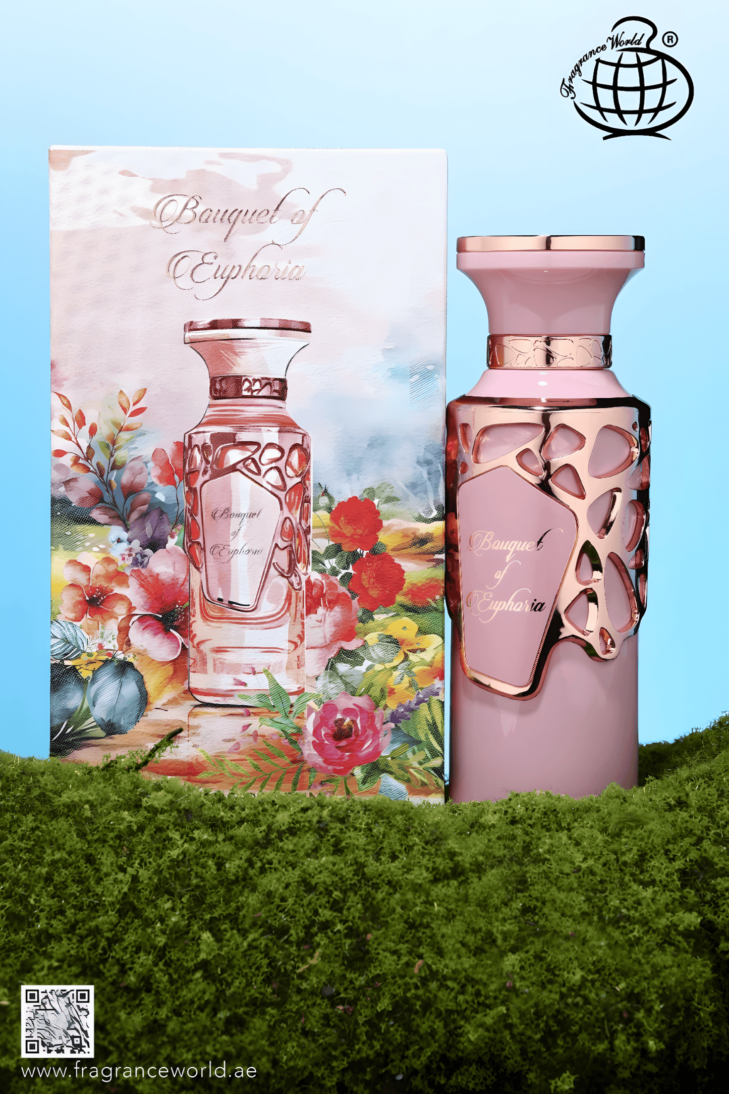 Apa de Parfum Bouquet of Euphoria by Fragrance World, Femei, 100 ml