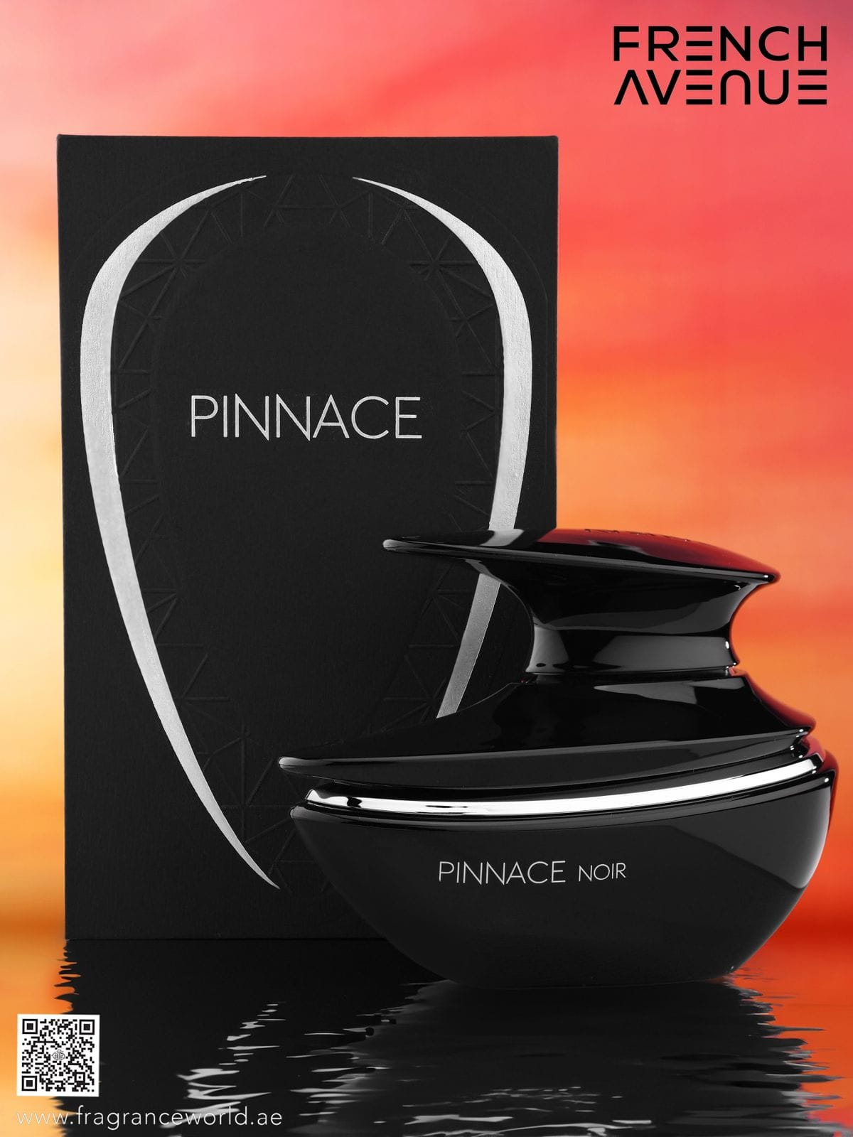 Apa de Parfum Pinnace Noir by French Avenue, Barbati, 100 ml