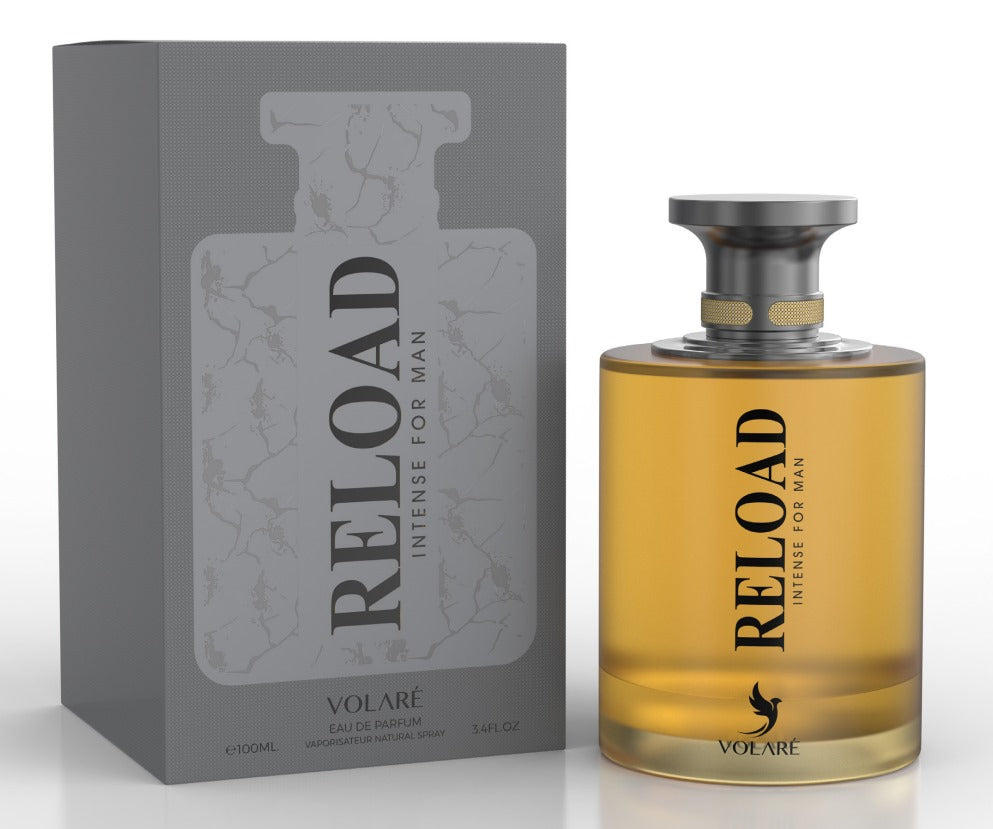 Apa de Parfum Volare Reload Intense, Barbati, 100 ml