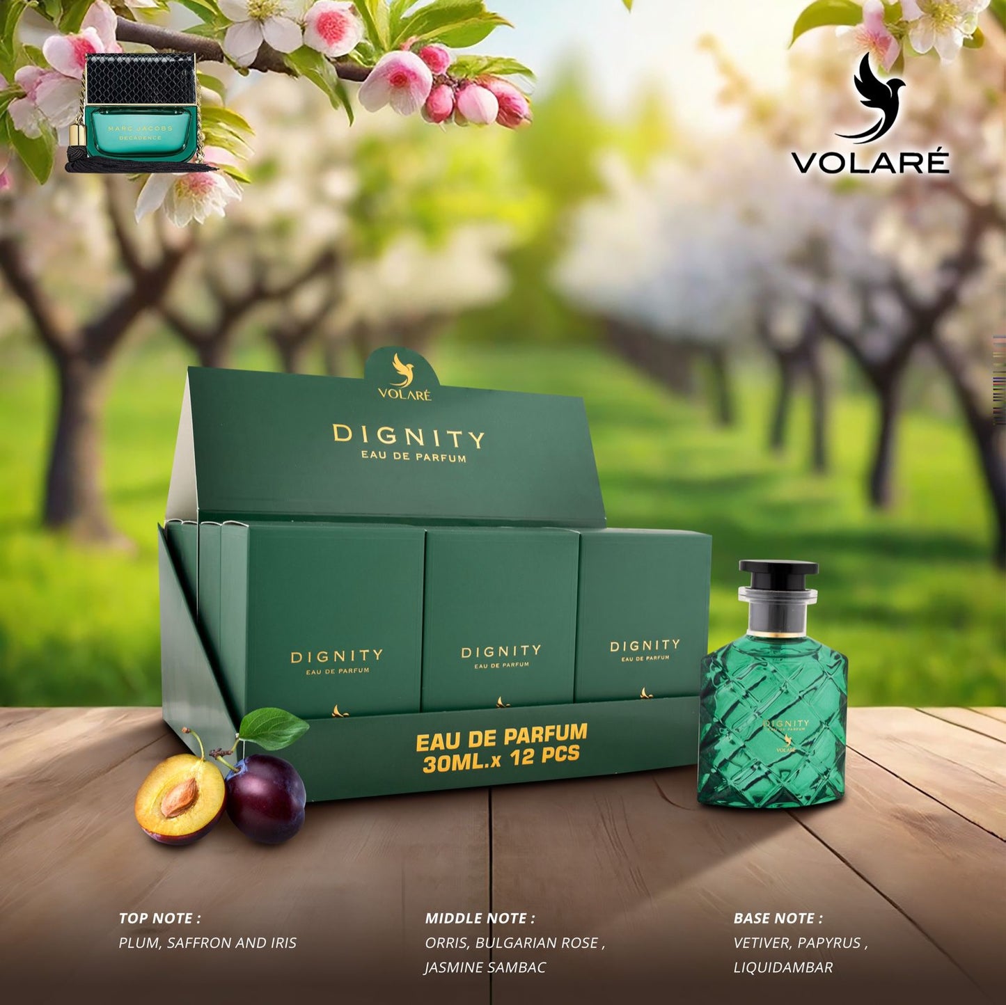 Apa de Parfum Volare Dignity, Femei, 30 ml