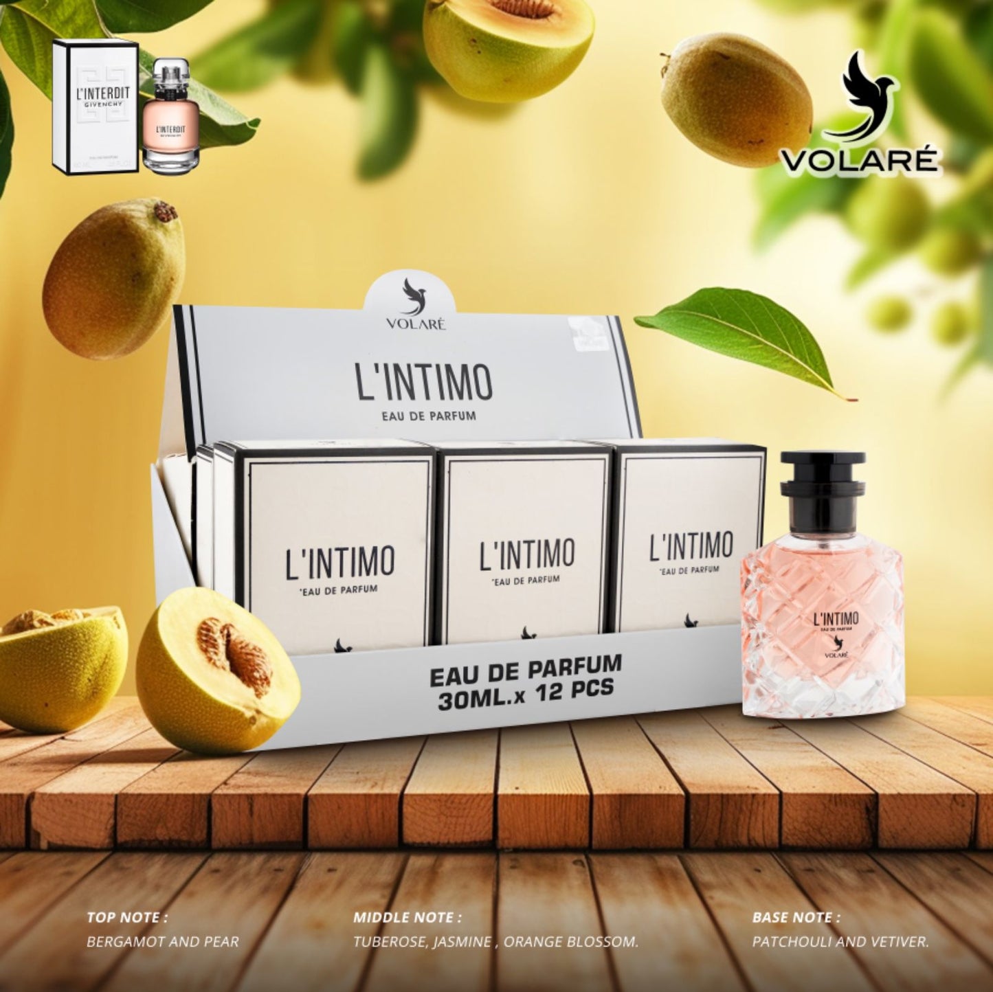 Apa de Parfum Volare L’Intimo, Femei, 30 ml