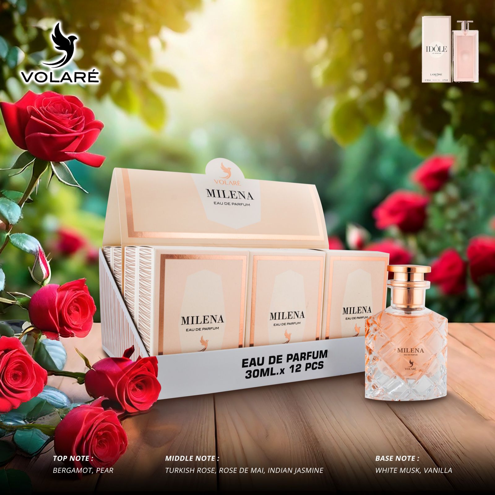 Apa de Parfum Volare Milena, Femei, 30 ml