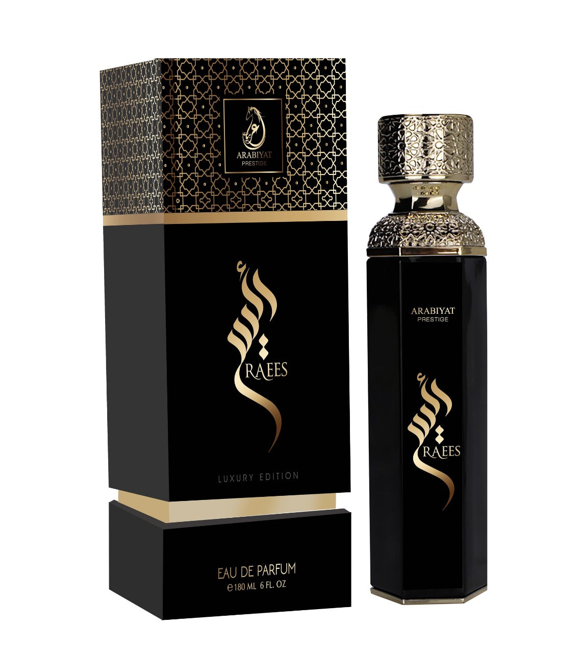 Apa de Parfum Arabiyat Prestige Raees Luxury Edition, Barbati, 180 ml
