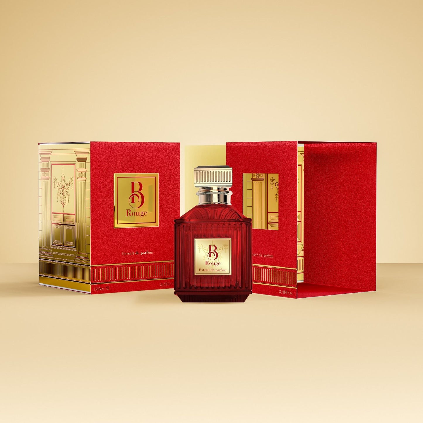 Extract de Parfum B Rouge Extrait by Fragrance World, Unisex, 100 ml