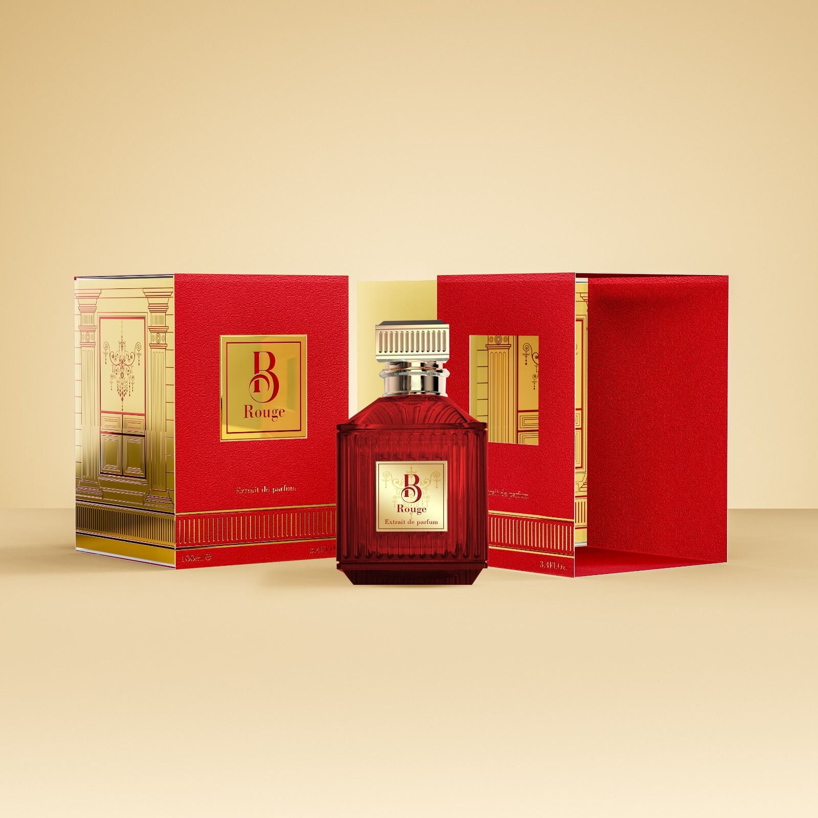Extract de Parfum B Rouge Extrait by Fragrance World, Unisex, 100 ml