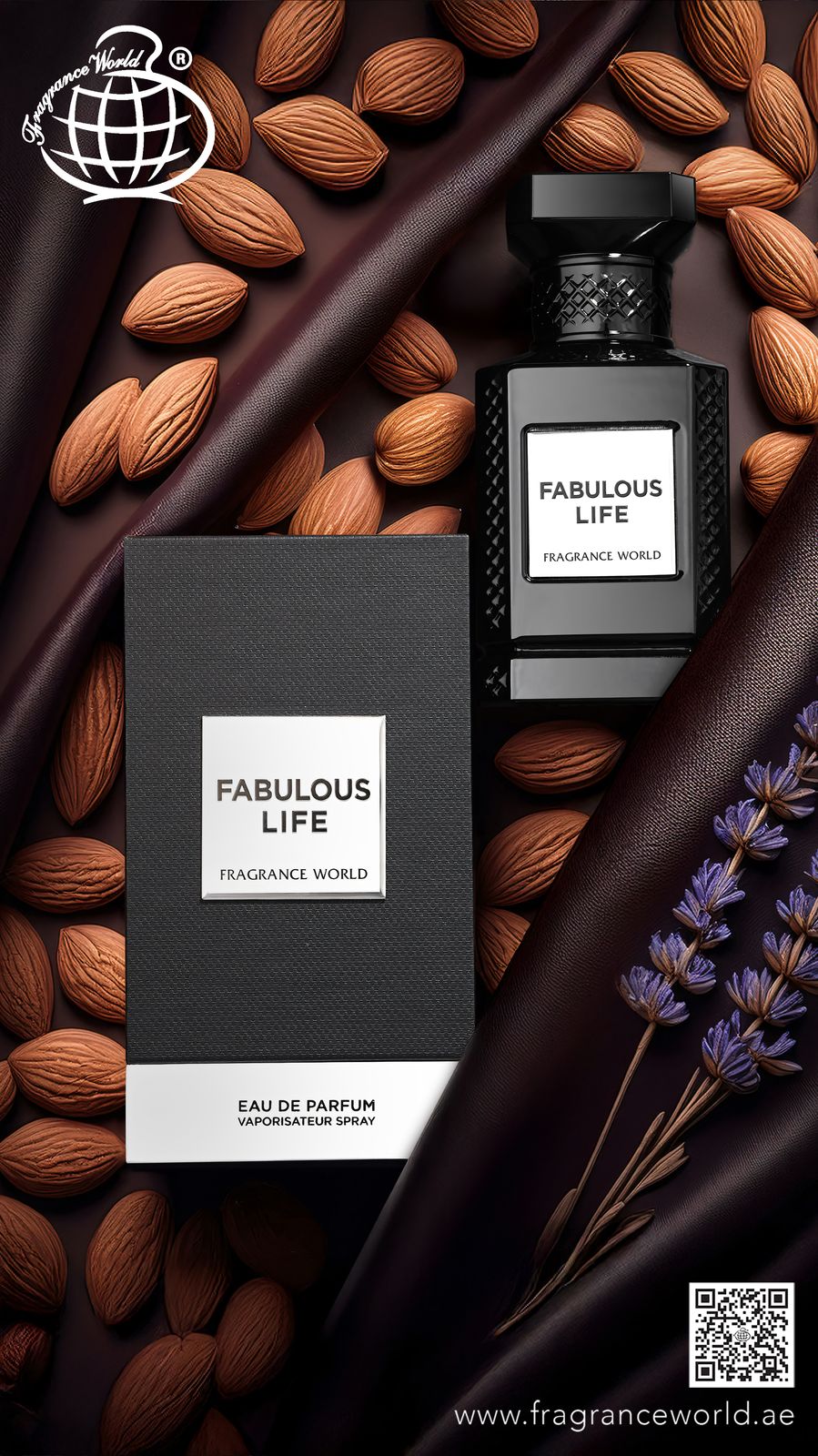 Apa de Parfum Fabulous Life by Fragrance World, Unisex, 80 ml