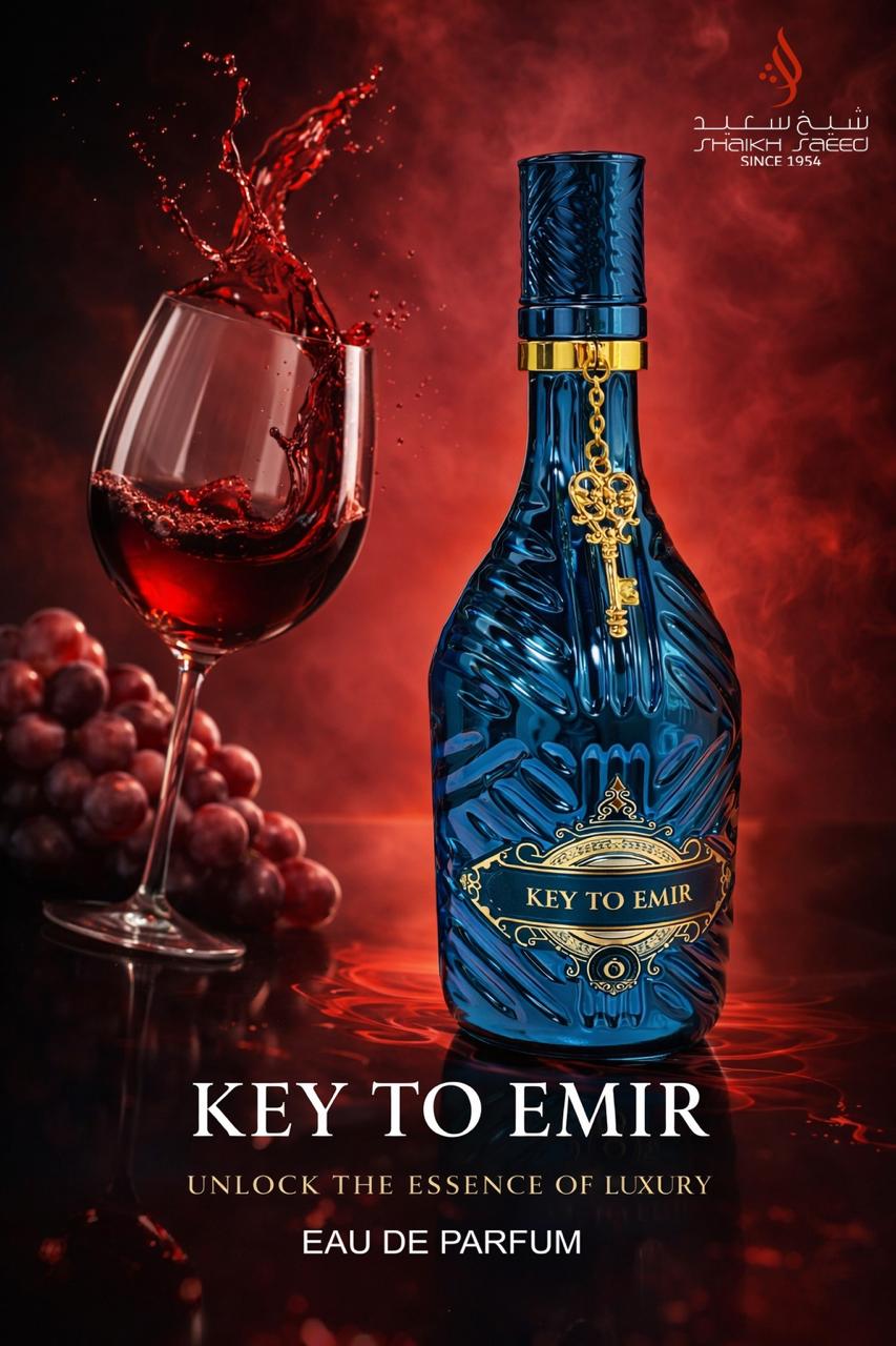Apa de Parfum Key Of Emir by Shaikh Saeed, Unisex, 100 ml