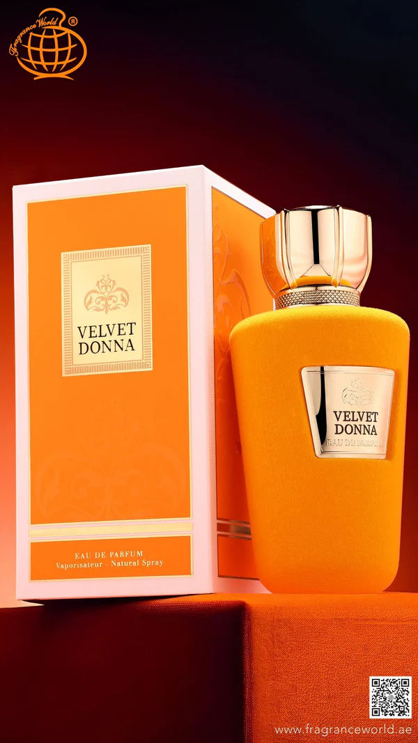 Apa de Parfum Velvet Donna by Fragrance World, Unisex, 100 ml