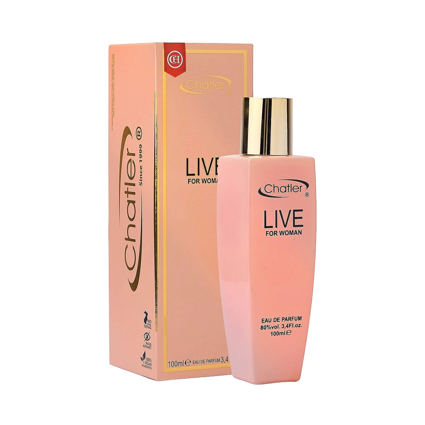 Apa de parfum Chatler – Live Woman 100 ml – Inspirat din Hugo B. Ma Vie Femme
