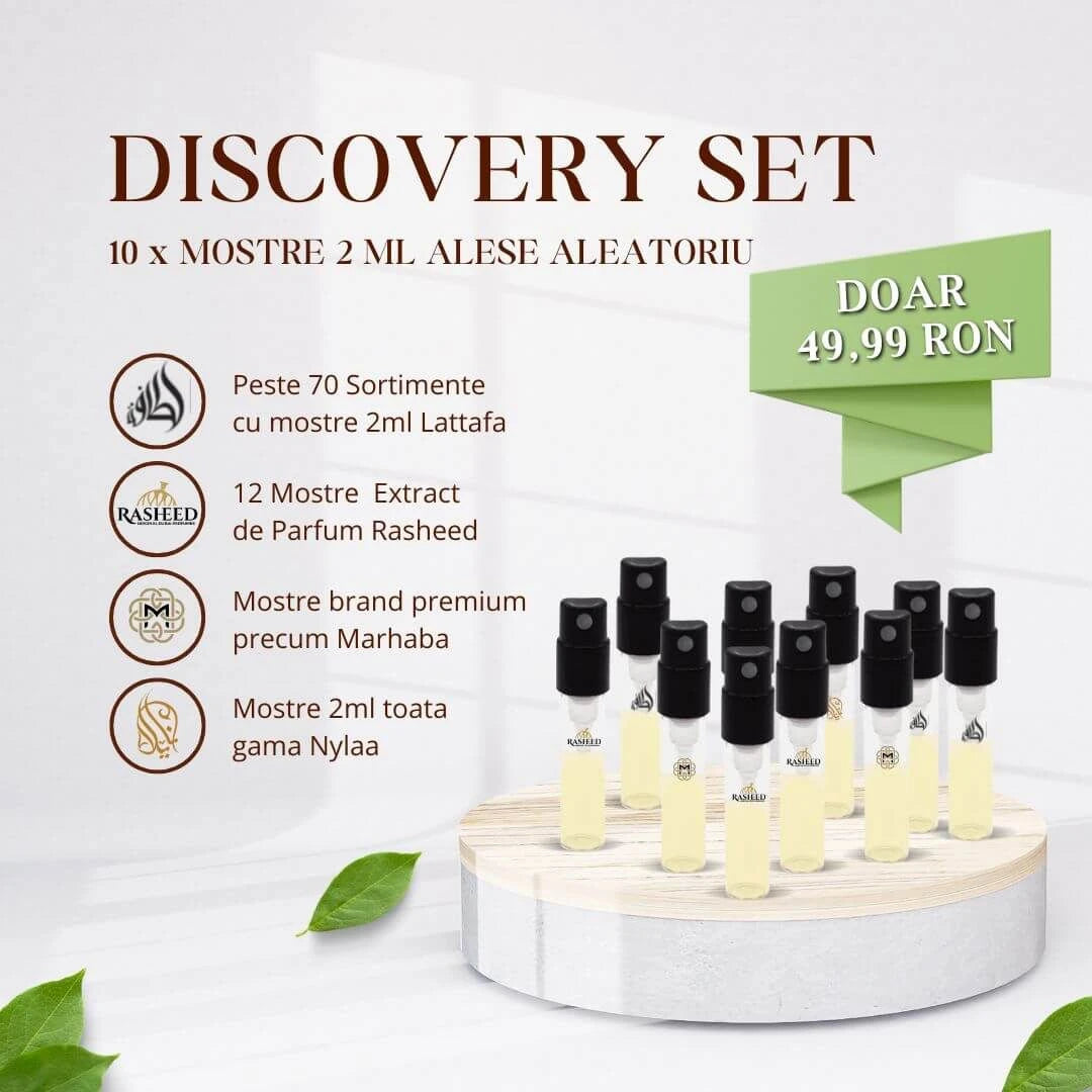 Discovery Set 10 Mostre 2ml Lattafa &amp; alte branduri