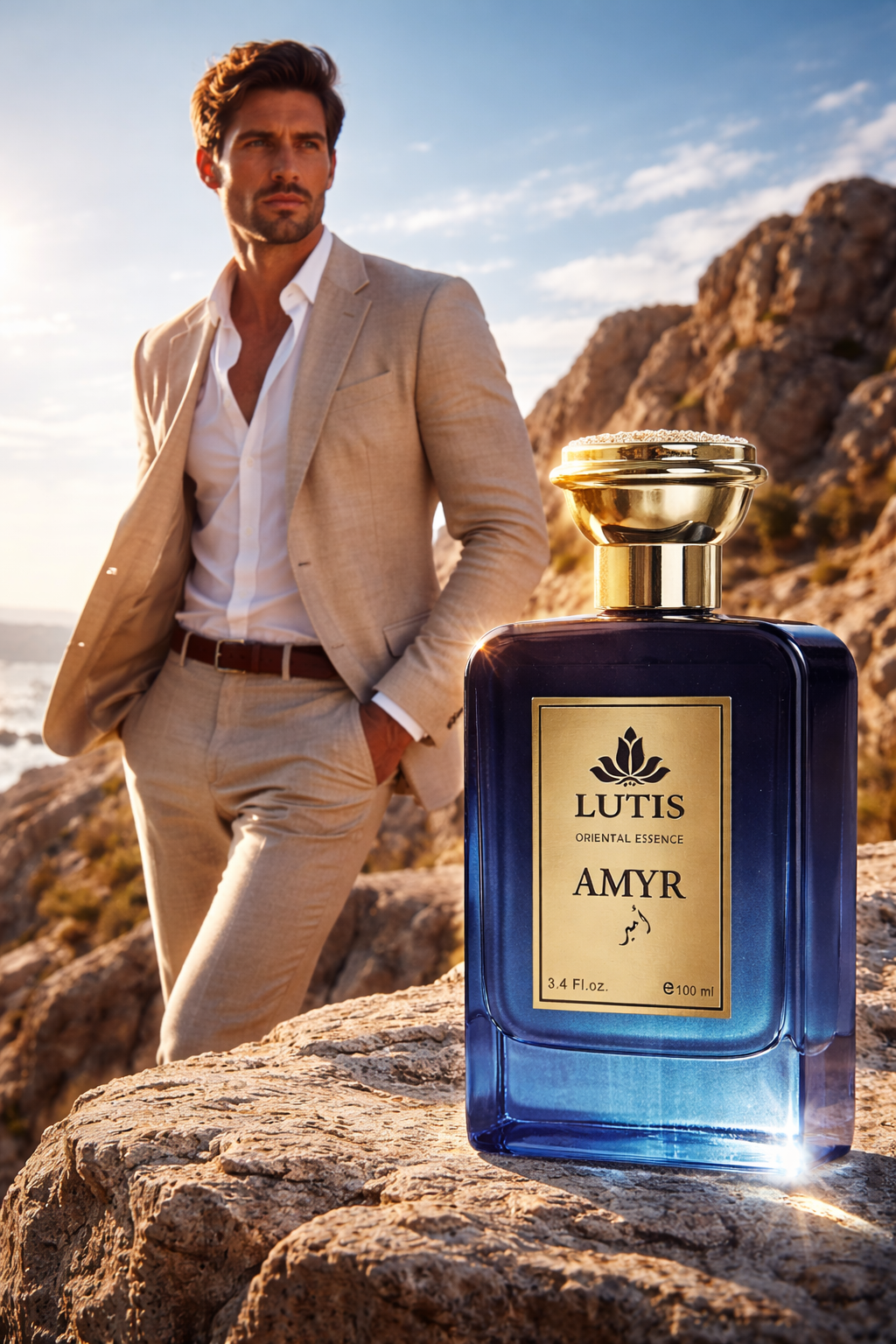 Amyr by Lutis Parfum Arabesc Barbatesc + CADOU ParfumTravel Size 35 ml