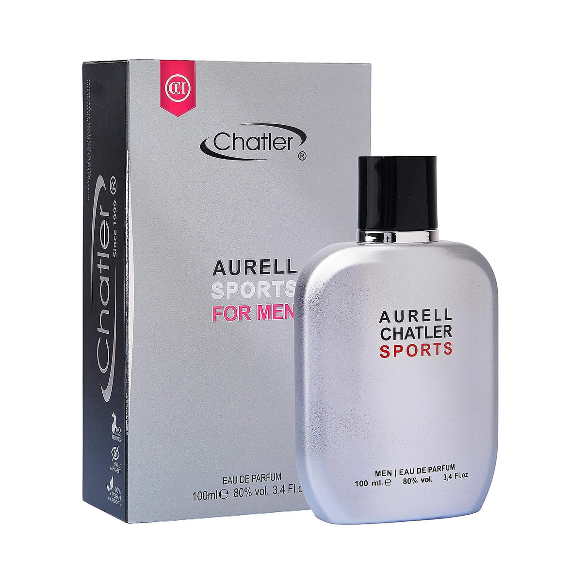 Apa de parfum Chatler – Aurell Sports Men 100 ml