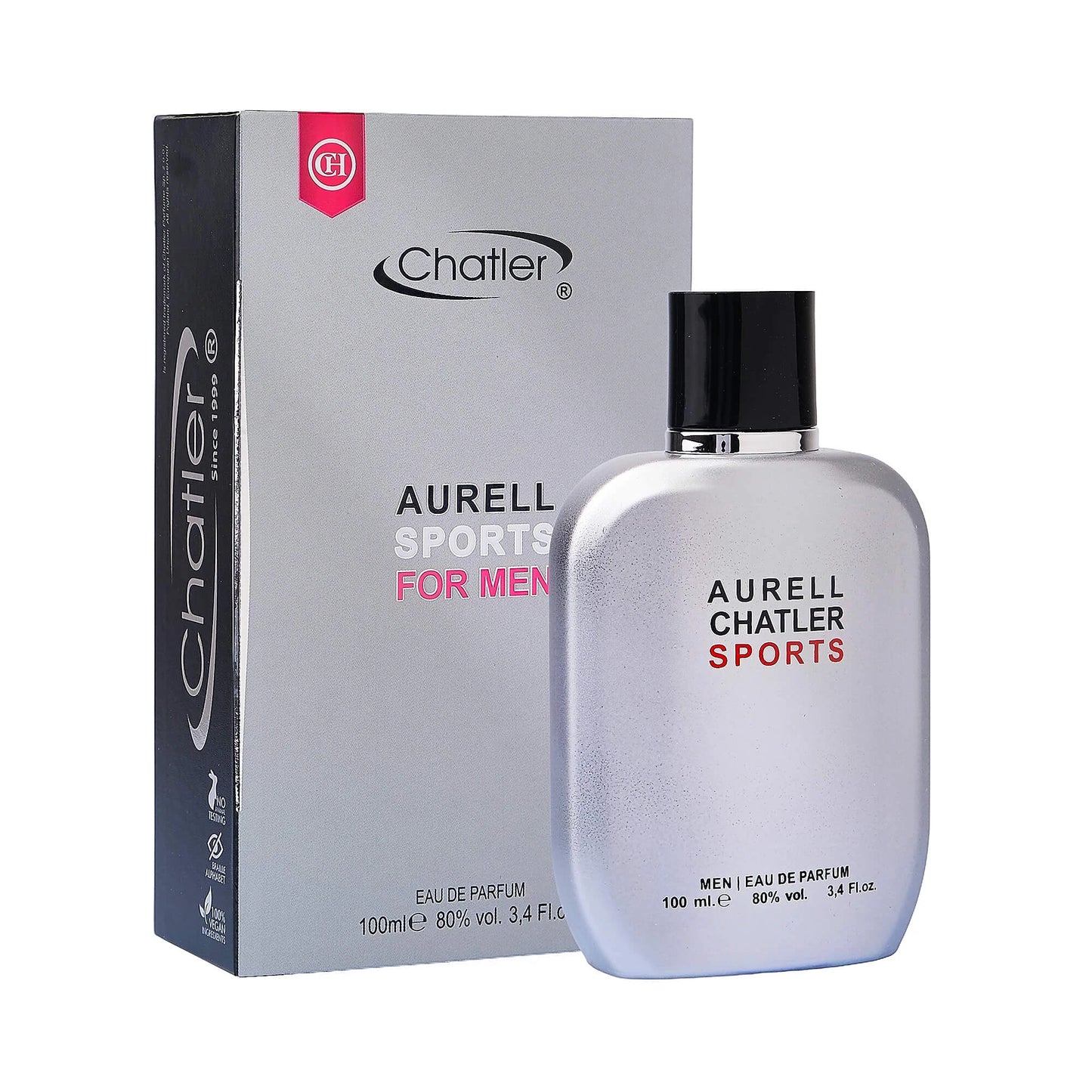 Apa de parfum Chatler – Aurell Sports Men 100 ml
