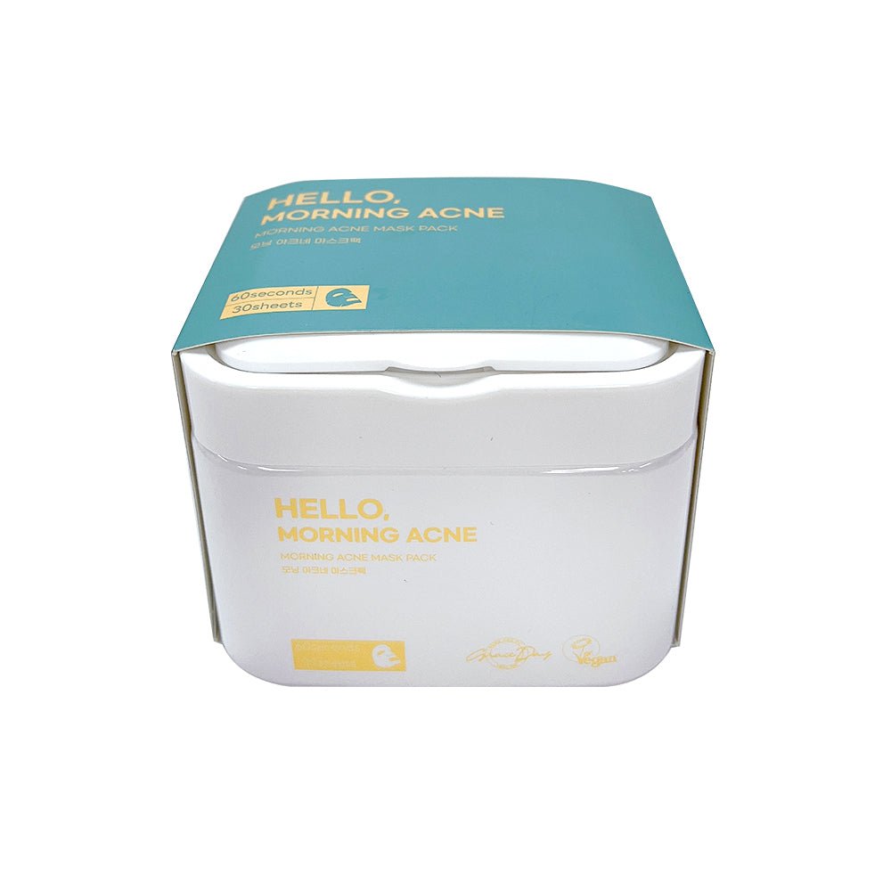 MORNING ACNE MASK PACK - Set 30 Masti Cu Acid Salicilic Pentru Acnee