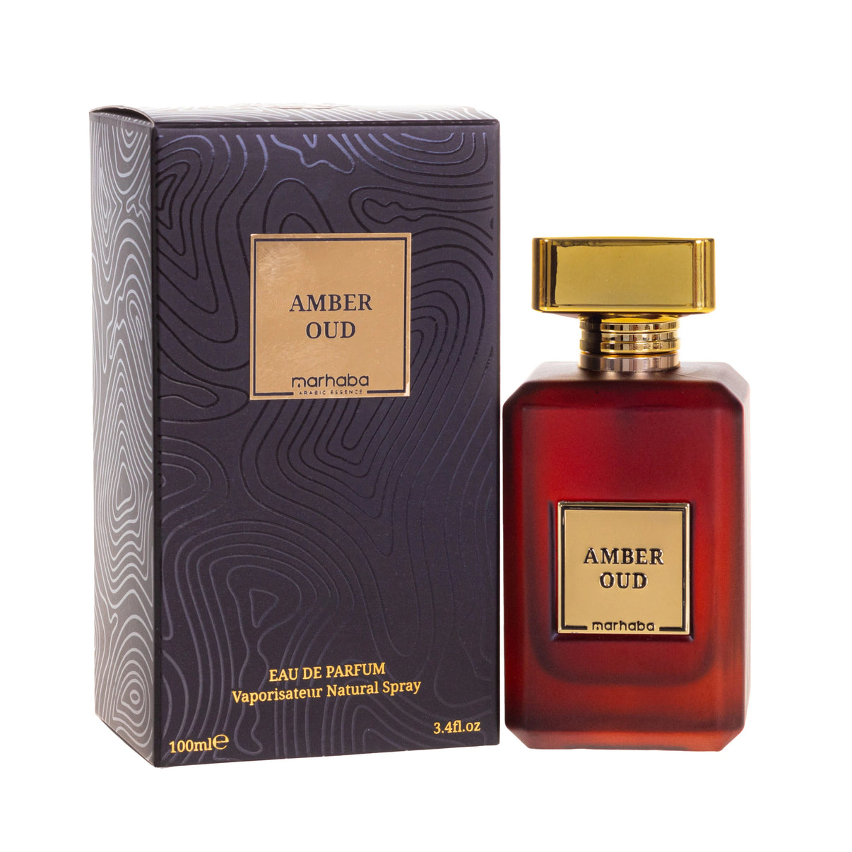 Amber Oud by Marhaba 100 ml – Parfum arabesc original import Dubai inspirat din Amber Oud Arabian Nights