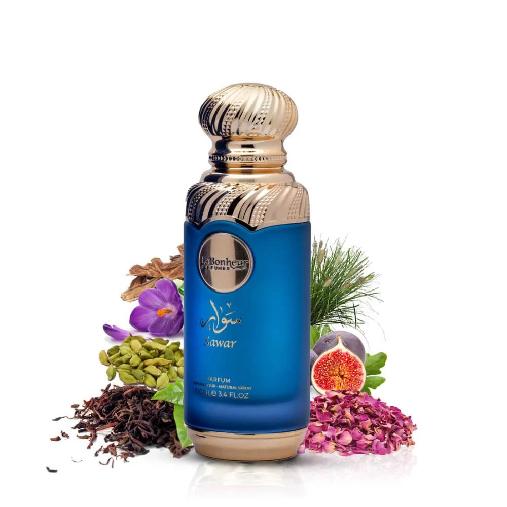 Apa de Parfum Sawar by Le Bonheur, Unisex, 100 ml