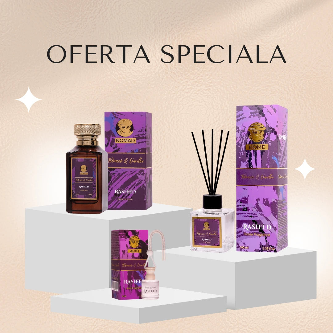 Oferta 3 produse – Rasheed Tobacco And Vanilla
