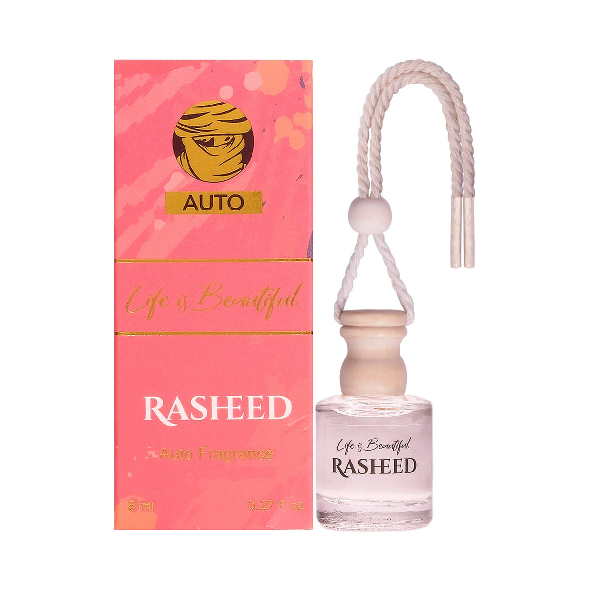 Odorizant auto Rasheed Life is Beautiful 8 ml Inspirat din Lancome – La vie est belle (PROMO)