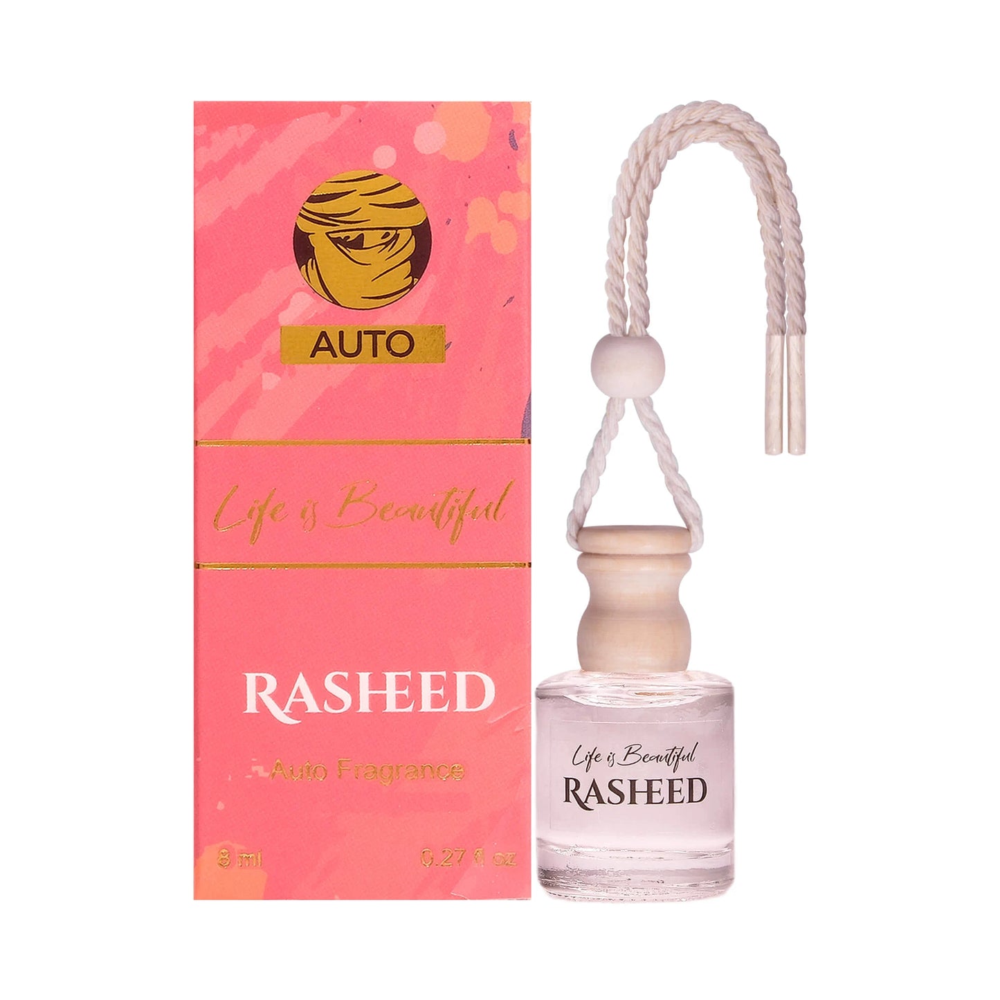 Odorizant auto Rasheed Life is Beautiful 8 ml Inspirat din Lancome – La vie est belle (PROMO)