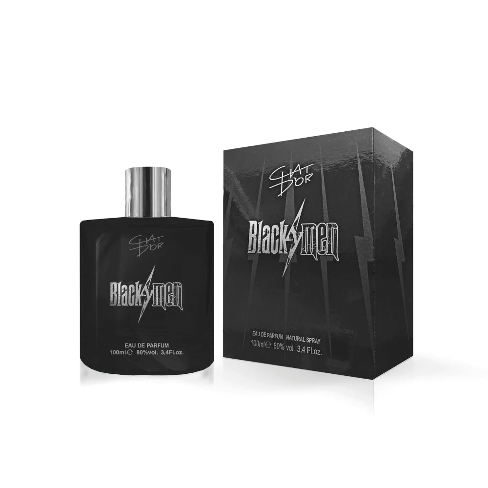 Apa de parfum Chat D’Or Black Men  100 ml – inspirat din Paco Rabanne Black Xs