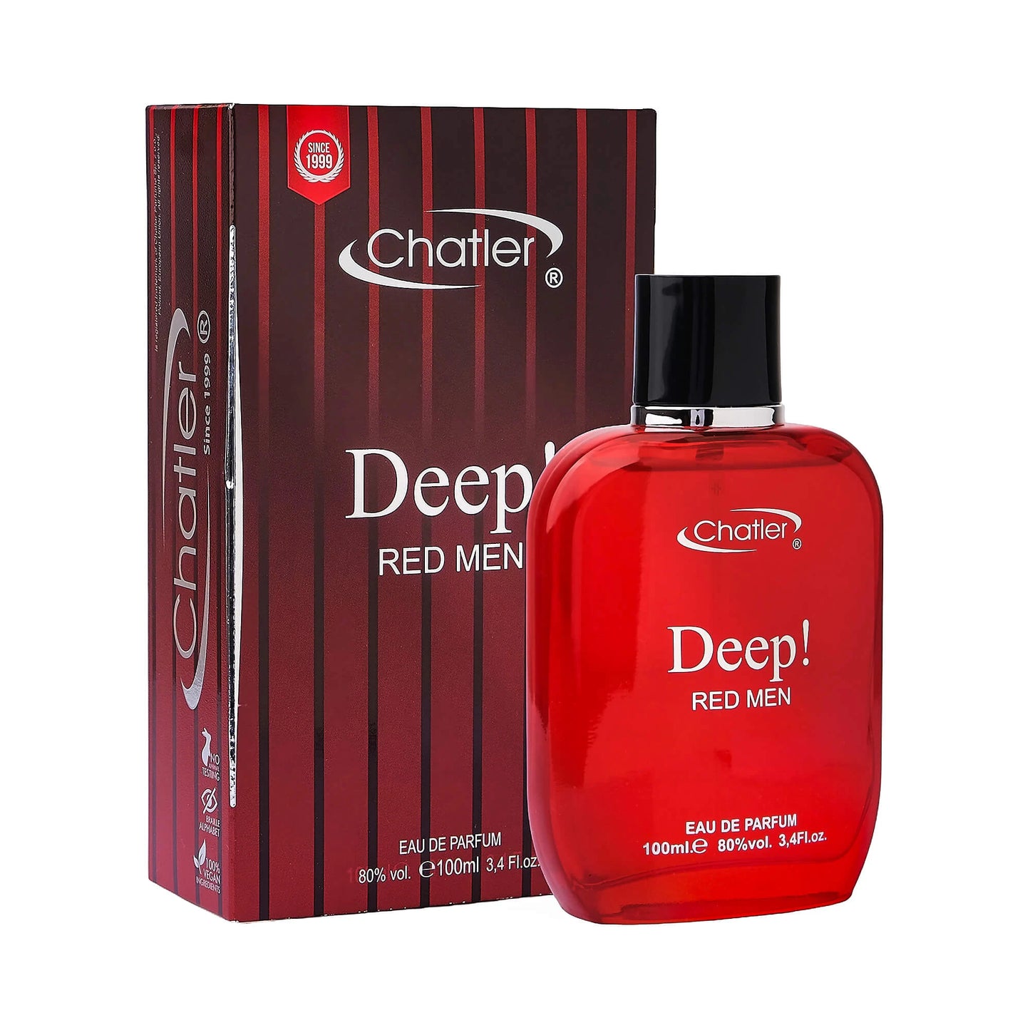 Apa de parfum Chatler – Deep Red Men 100 ml – Inspirat din Jp. Homme