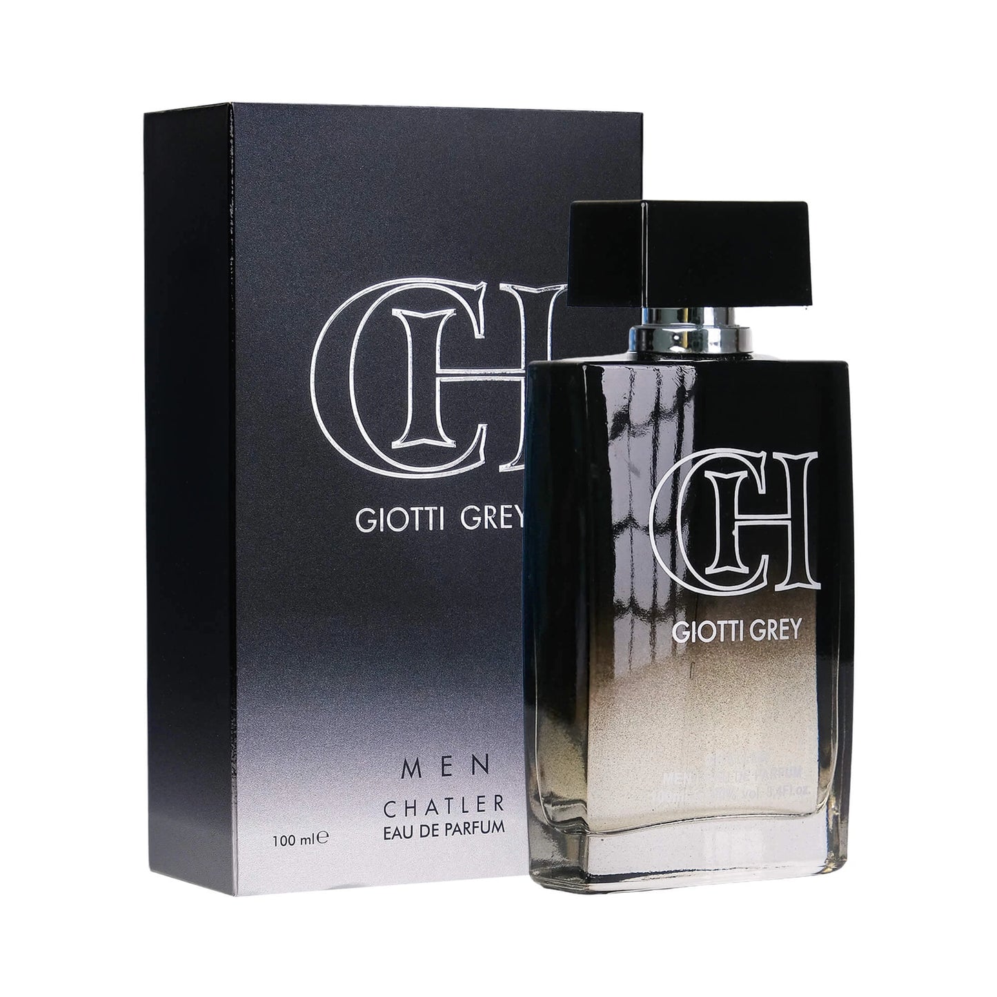 Apa de parfum Chatler – CH Giotti Grey Men 100 ml – Inspirat din Guc. Guilty Pour Homme
