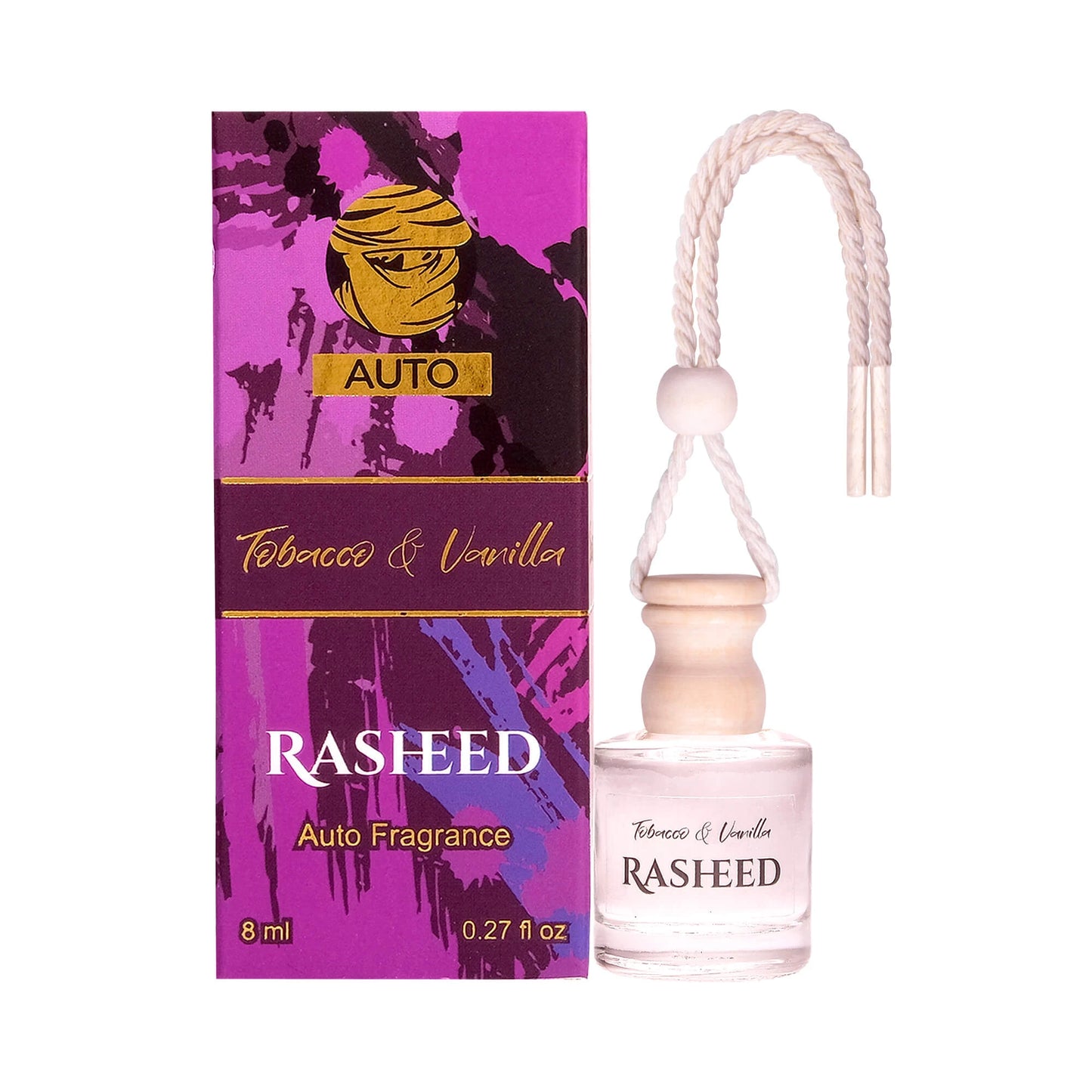 Odorizant auto Rasheed Tobacco And Vanilla 8 ml Inspirat din Tom Ford – Tobacco Vanilla (PROMO)