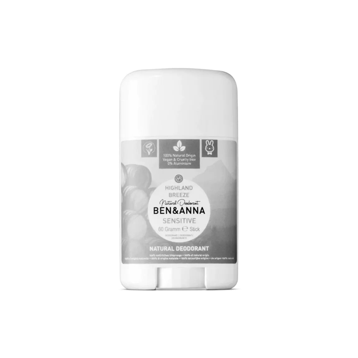 BEN & ANNA Antiperspirant fără aluminiu piele sensibilă