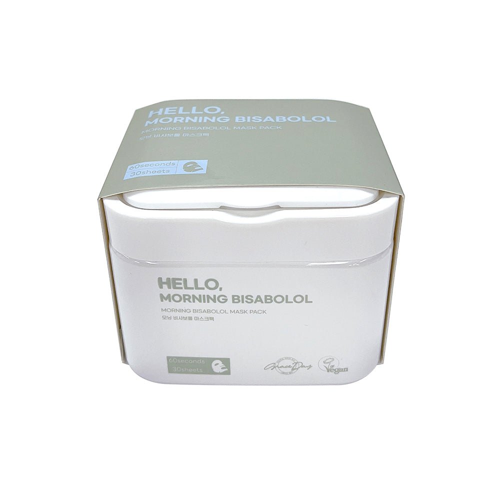 MORNING BISABOLOL MASK PACK - Set 30 De Masti Cu Bisabolol Pentru Calmare