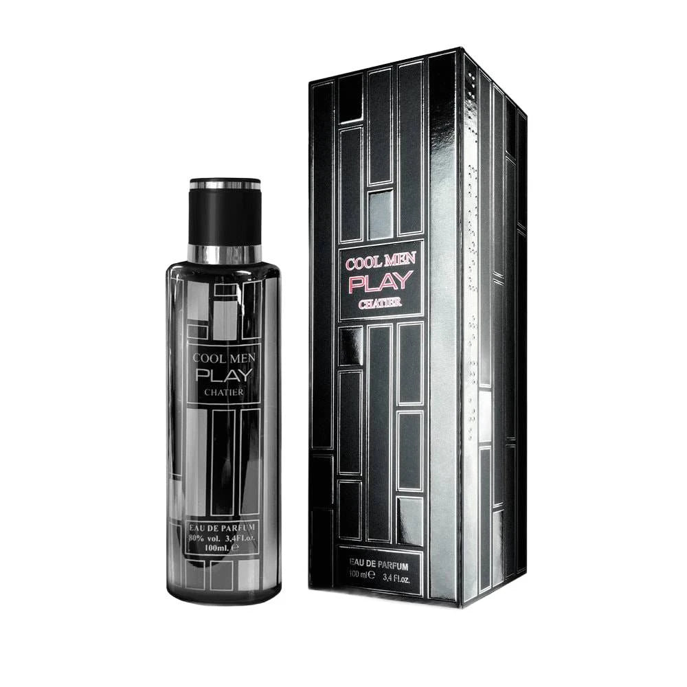 Apa de parfum Chatler – Cool Men Play 100 ml – Inspirat din Dav. The Game