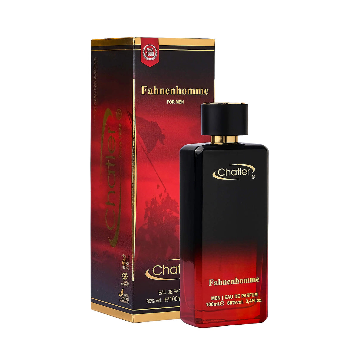 Apa de parfum Chatler – Fahnenhomme 100 ml – Inspirat din C.D. Fahrenheit