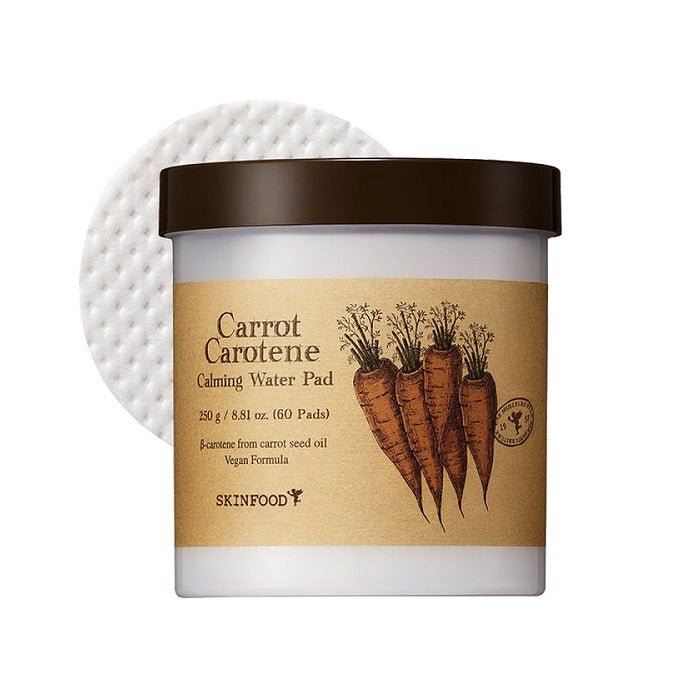 CARROT CAROTENE CALMING WATER PAD - Dischete Faciale Hidratante Cu Extract De Morcov