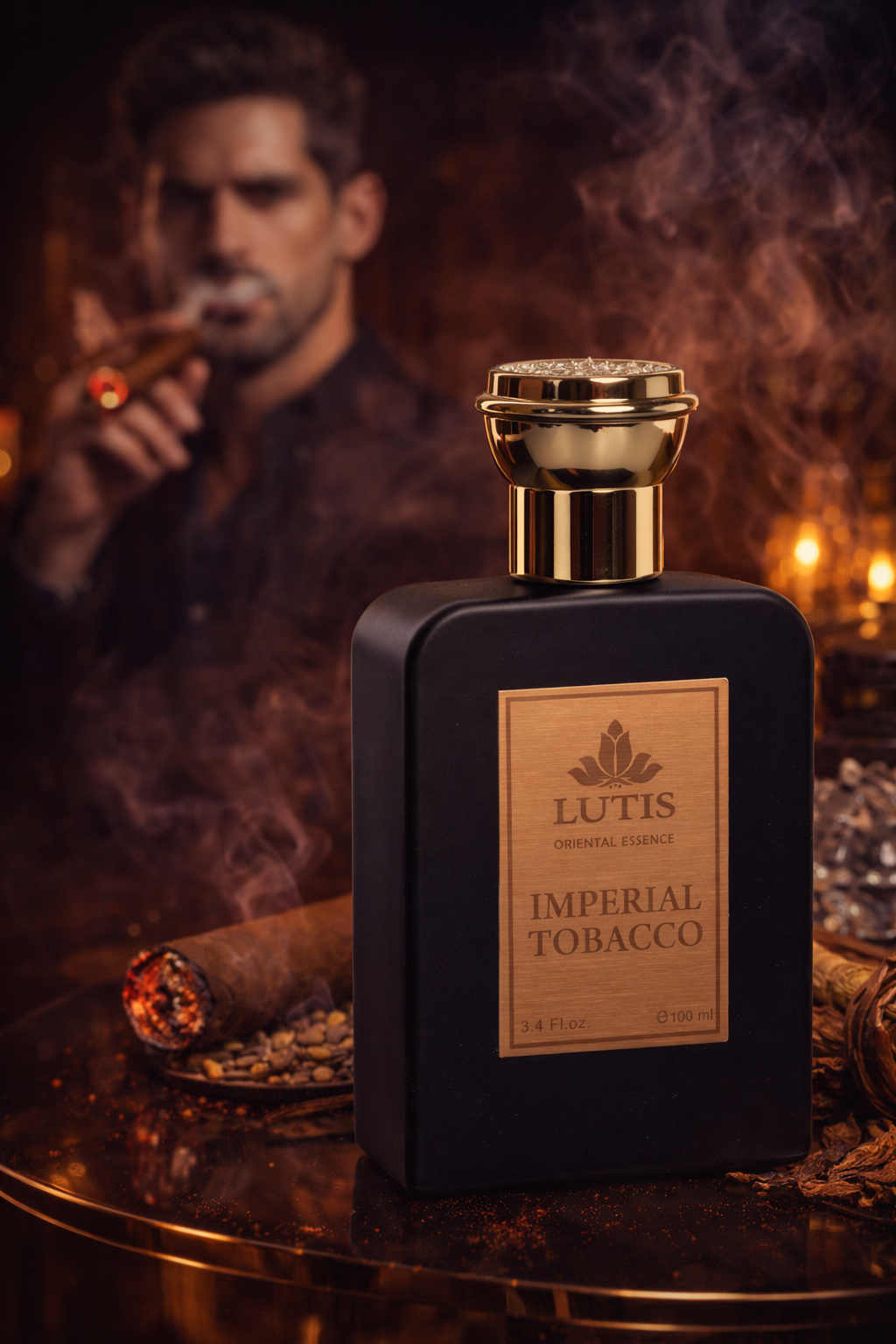 Imperial Tobacco by Lutis Parfum Arabesc Barbatesc + CADOU ParfumTravel Size 35 ml