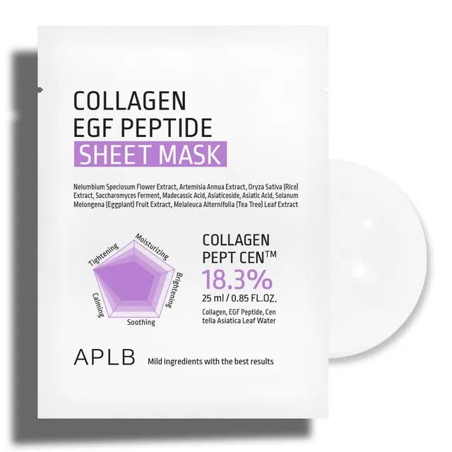 COLLAGEN EGF PEPTIDE SHEET MASK - Masca Tip Servetel Cu Colagen Si Peptide