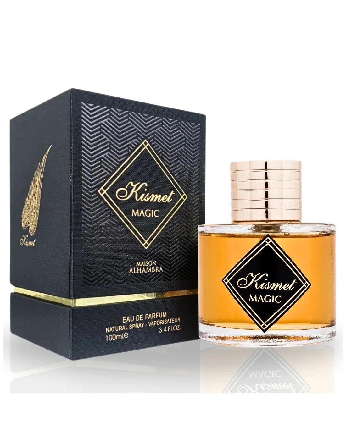 Kismet Magic by Maison Alhambra – Parfum Arabesc Original Dubai inspirat din Kilian Angels’ Share.