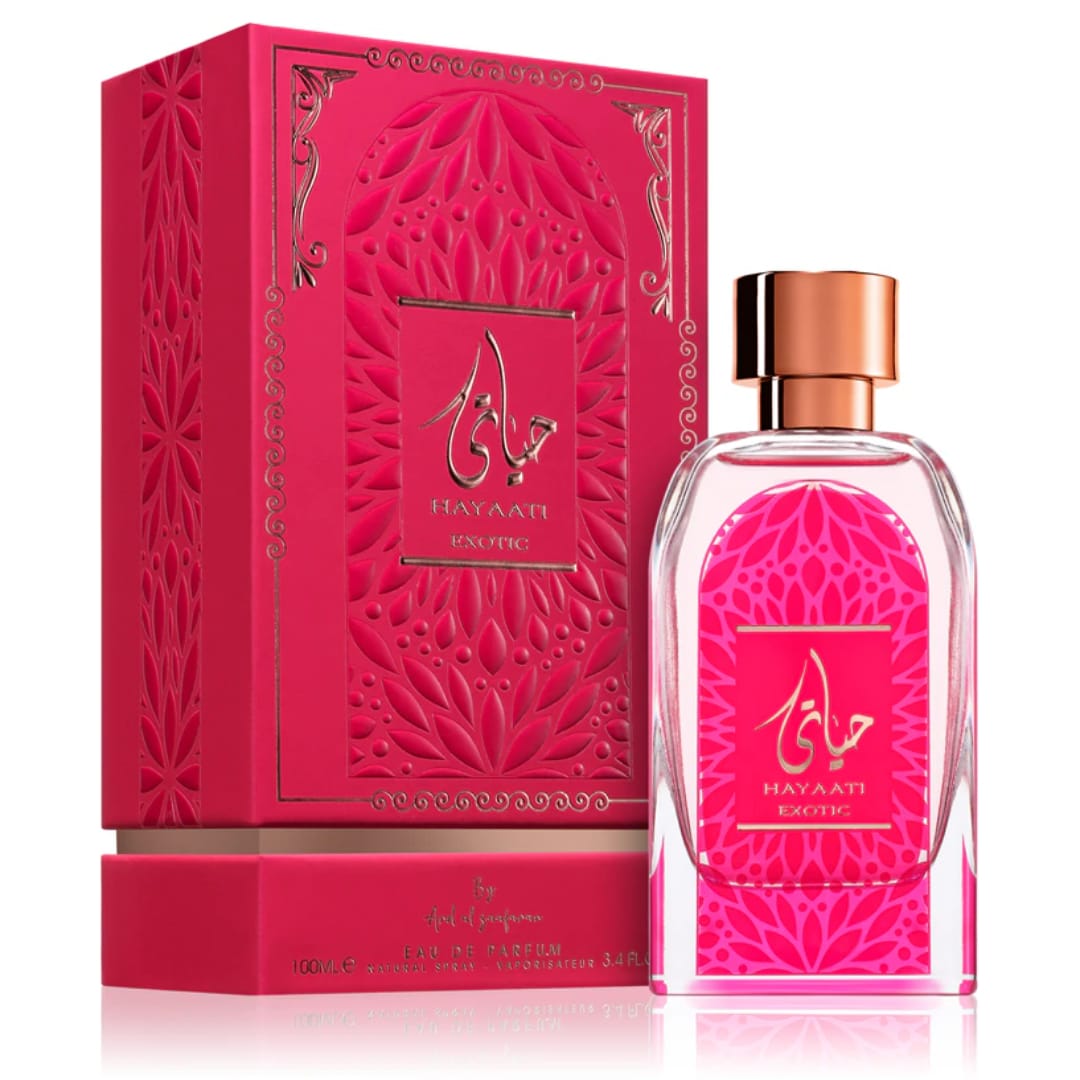 Apa de Parfum Hayaati Exotic, Ard Al Zaafaran, Femei – 100ml