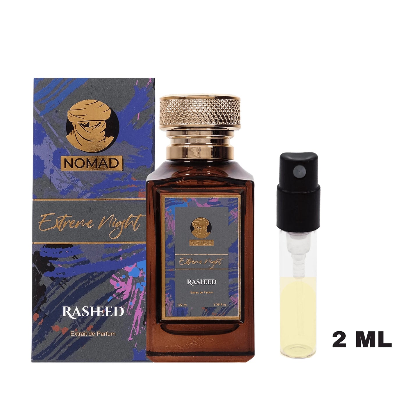 Mostra 2 ml Extract de parfum Rasheed – Extreme Night