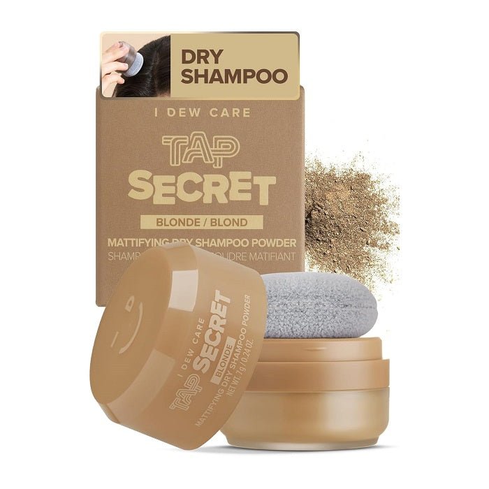 TAP SECRET MATTIFYING DRY SHAMPOO POWDER BLONDE - Sampon Uscat Sub Forma De Pudra Pentru Par Blond