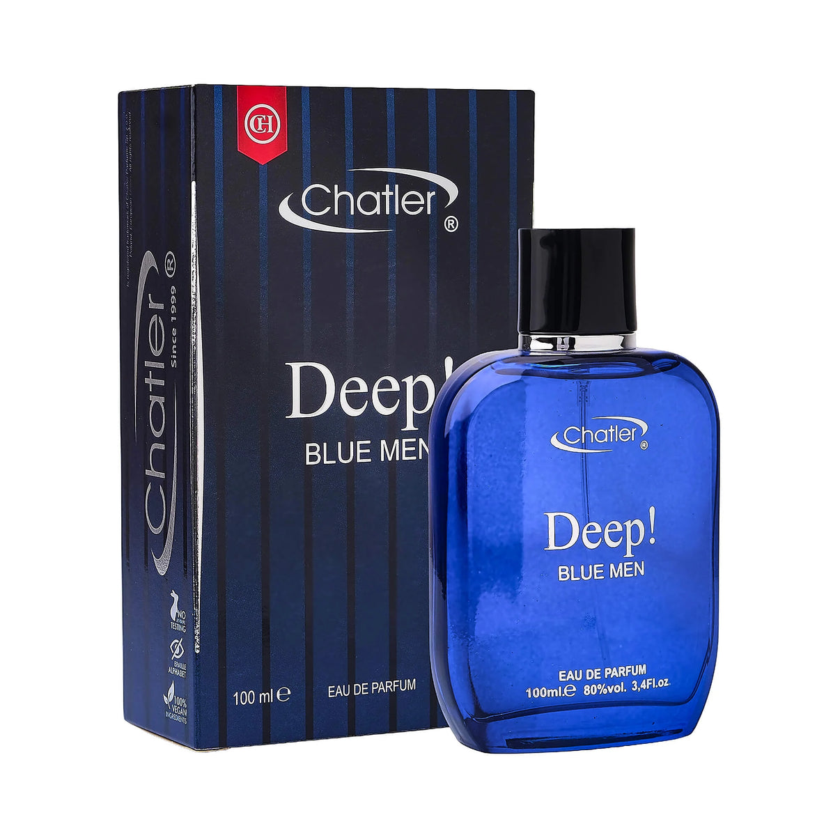 Apa de parfum Chatler – Deep Blue Men 100 ml – Inspirat din Jp. Nightflight