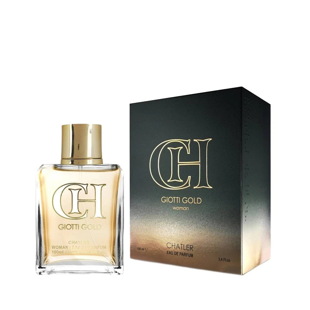 Apa de parfum Chatler – CH Giotti Gold Woman 100 ml – Inspirat din Guc. Guilty
