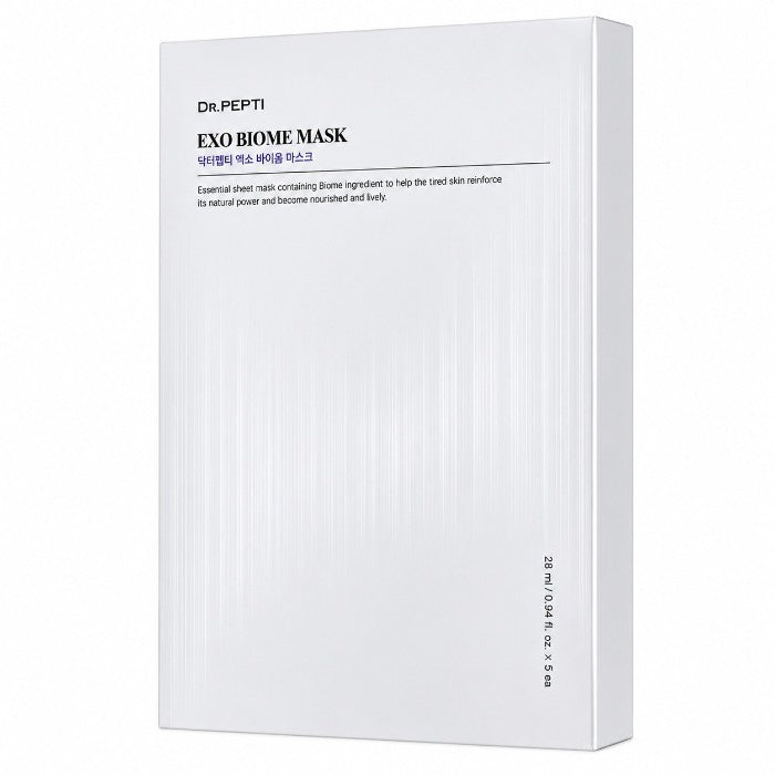 EXO BIOME MASK - Masca Tip Servetel Cu Exo-Biome, Peptide Si Acid Hialuronic Pentru Hidratare Si Elasticitate