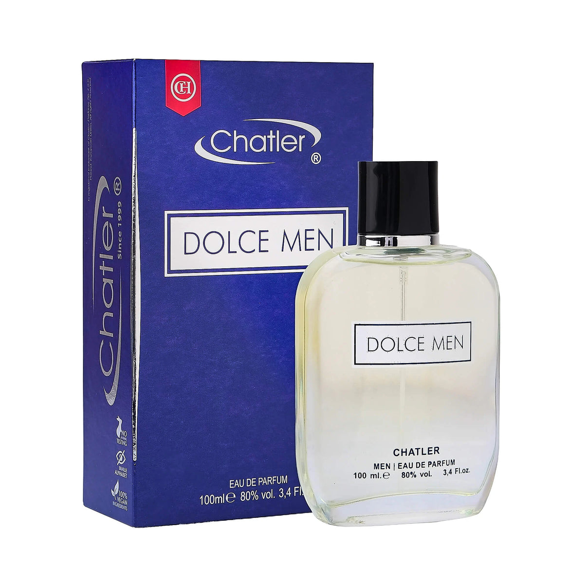 Apa de parfum Chatler – Dolce Men 100 ml – Inspirat din Dolce&amp;Gabbana Pour Homme