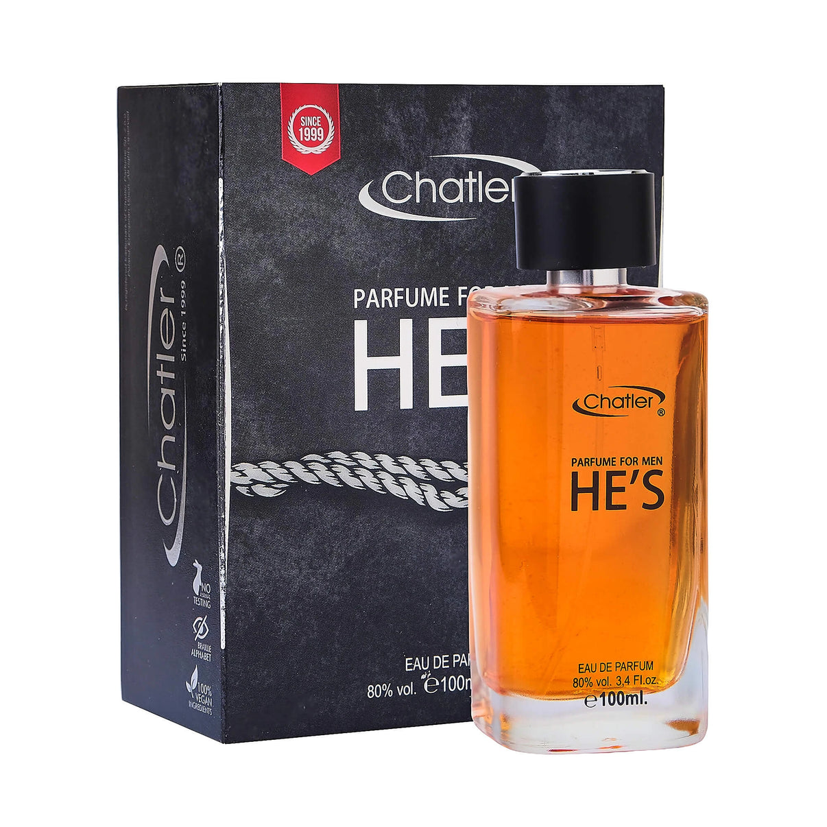 Apa de parfum Chatler – He’s For Men 100 ml – Inspirat din G.A. Emporio Stronger With YOU