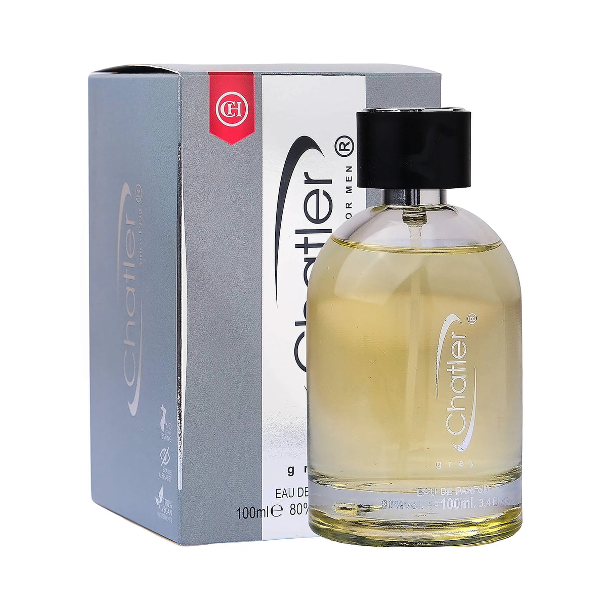 Apa de parfum Chatler – Grey Men 100 ml – Inspirat din Hugo B. Bottled