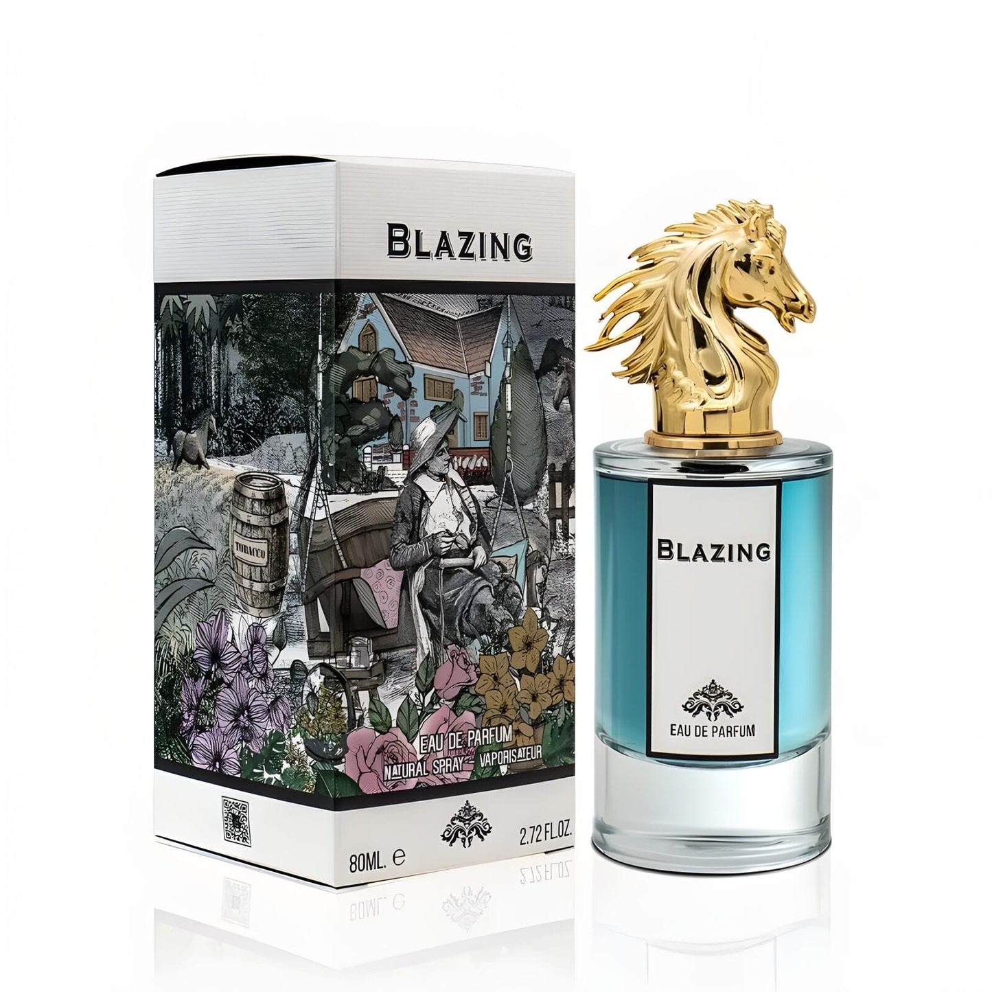 Apa de Parfum Fragrance World, Blazing, Barbati, 80 ml