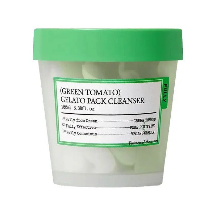 GREEN TOMATO GELATO PACK CLEANSER - Gel De Curatare Cu Rosii Verzi, Cu Efect Calmant